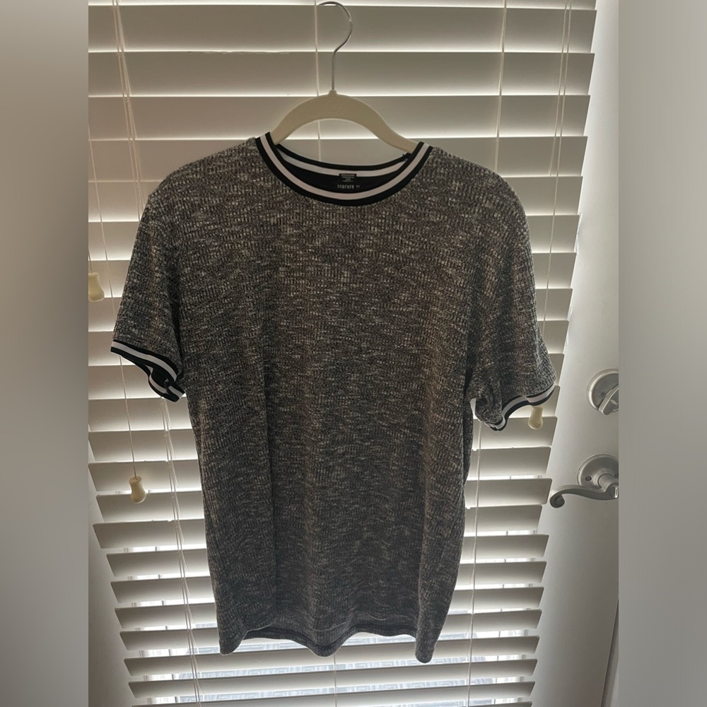 Forever21 Mens Textured Shirt